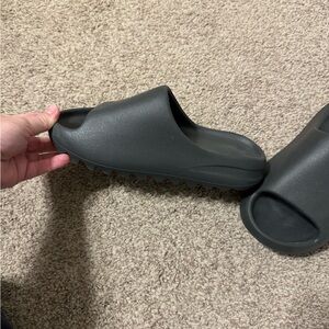 Slate Marine Yeezy Slides